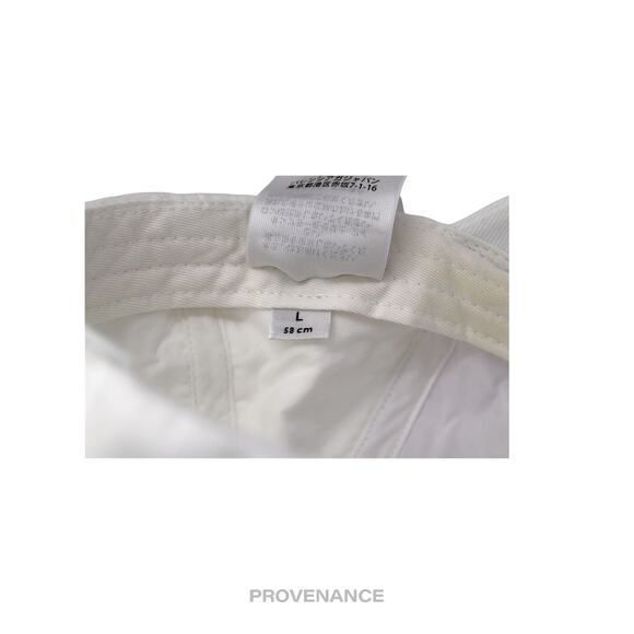 🔴 Balenciaga BB Logo Mode Embroidered Cap Hat - White - Picture 9 of 9